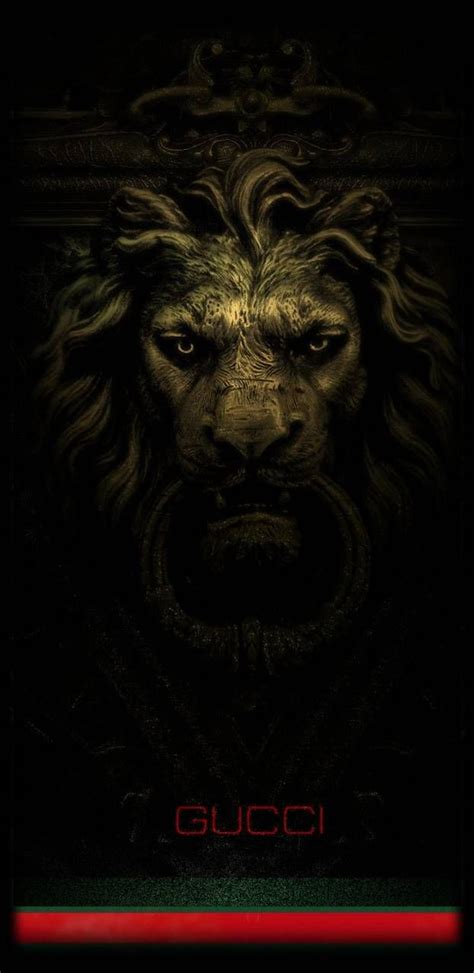 gucci lion wallpaper.